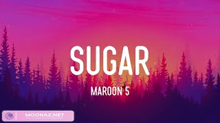 Maroon 5 - Sugar (Lyrics) Katy Perry, Imagine Dragons, (Mix)