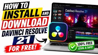 How to Install and Download Davinci Resolve 21 for FREE | Davinci Resolve Download for Windows 11/10