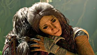 God of War 5 Ragnarok - Freya Reunites With Her Brother Freyr Scene (4K 60FPS) PS5