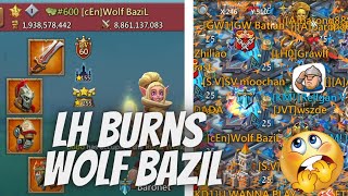 Burning the Legend Wolf Bazil - LH Emperor Rally Party - Blgy M gets all 5 pieces!!! | Lords Mobile