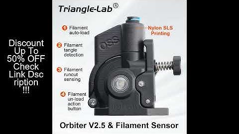 Trianglelab LDO Orbiter V2 Extruder Smart Filament Sensor V4.2 Kits Detect Stuck Filament Sensor For