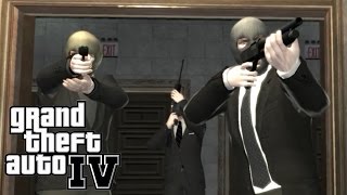 GTA IV #25 - Assalto ao Banco ÉPICO!