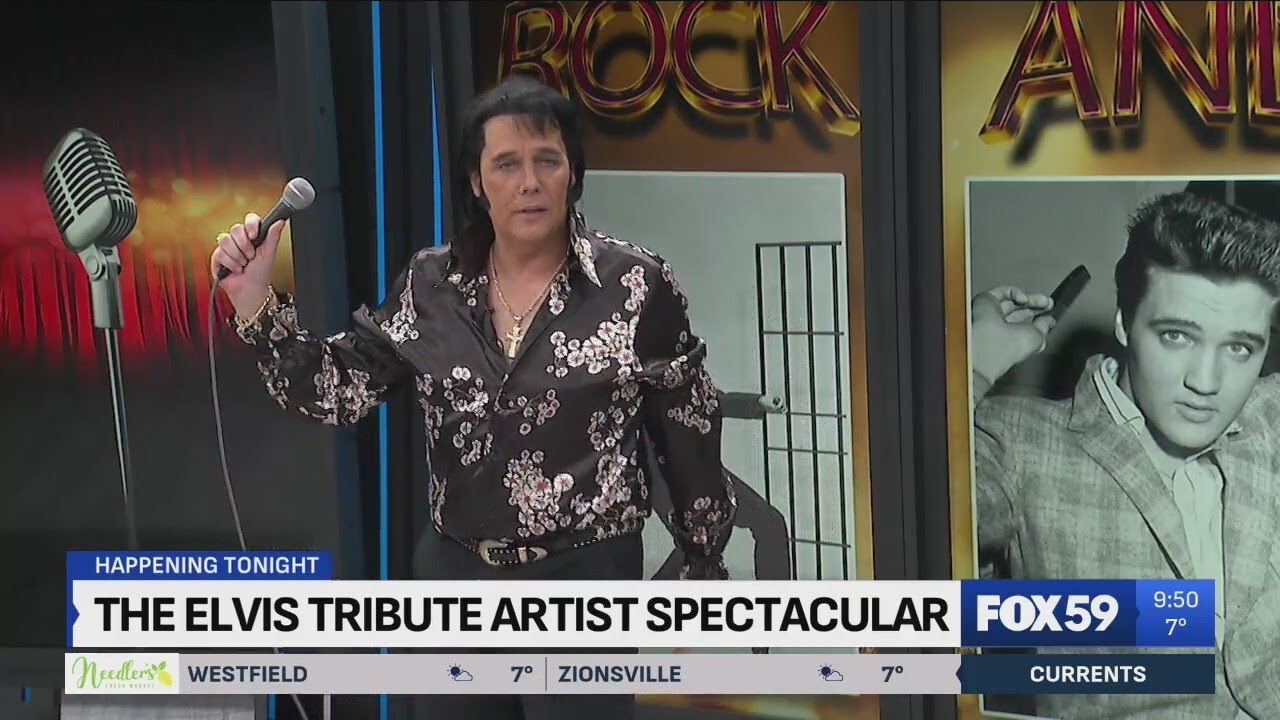 Tony Rocker Elvis Elvis Tribute Artist Spectacular - YouTube