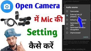 How to set mic in open camera | Open camera mic settings | Open camera screenshot 5