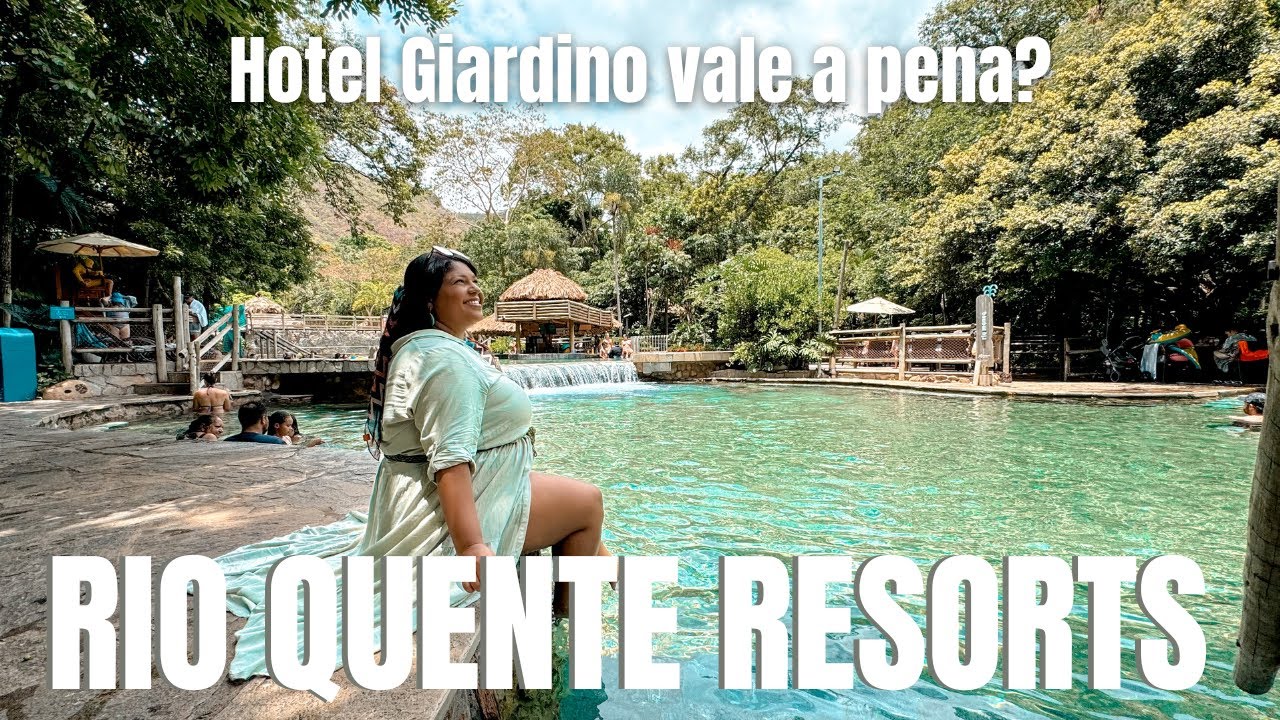 Como é se hospedar no Rio Quente Resorts. Hotel Giardino vale a pena? #rioquenteresorts #rioquente