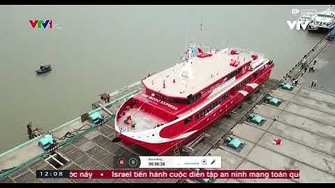 Hạ thủy tàu cao tốc 5 sao Côn Đảo Express 36 Vũng Tàu - Côn Đảo