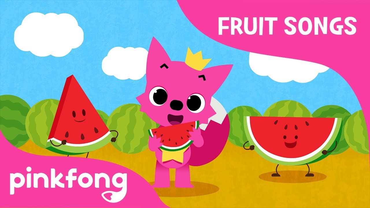 Watermelon-Juicy Juicy Watermelon | Fruit Songs | Pinkfong Songs for Children