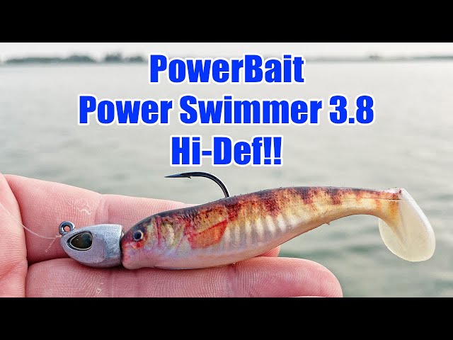 Berkley's NEW PowerBait Power Swimmer 3.8