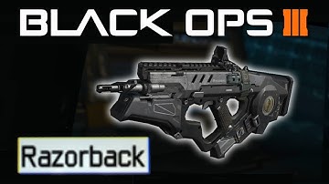 Black Ops 3 "RAZORBACK" BEST Class Setup! (Bo3 Setups)