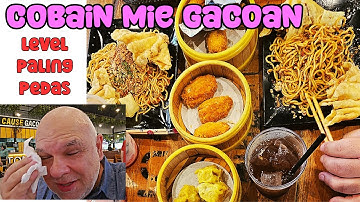 REAKSI SUAMI BULE SPANYOL COBAIN MIE GACOAN LEVEL 8 PALING PEDAS