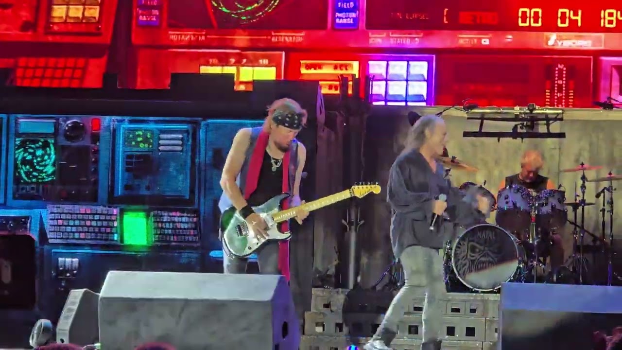 Iron Maiden live from Warszaw 2.8.2025  - Wasted Years 