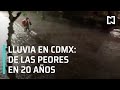 Viviendas afectadas por lluvias en CDMX 2020 - En Punto