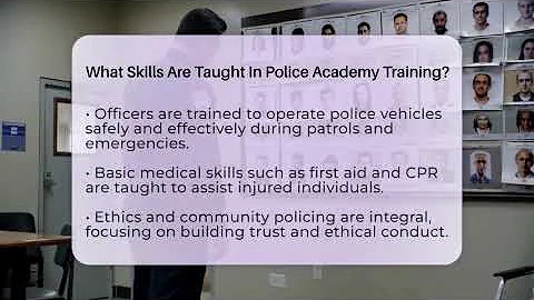 What Skills Are Taught In Police Academy Training? - Law Enforcement Insider