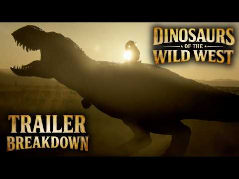NEW DINOSAUR SERIES! DINOSAURS OF THE WILD WEST | Trailer Breakdown & Reaction