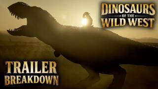 NEW DINOSAUR SERIES! DINOSAURS OF THE WILD WEST | Trailer Breakdown & Reaction