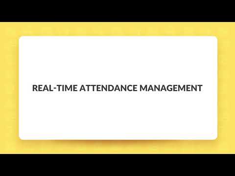 Real time Attendance Management  without Admin Settings