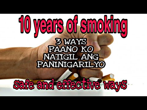 Video: Ano Ang Mga Hakbang Na Ginawa Laban Sa Paninigarilyo