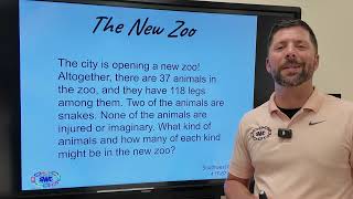 Engaging Math Tasks: A Low Floor, High Ceiling Approach for Every Classroom - New Zoo Math Task