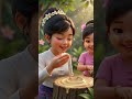 သနပ်ခါးလေးသွေး၊ ချစ်ဖို့ကောင်းလေးတွေ။ 💖✨ #MyanmarCulture #Thanakha #TraditionalVibes"