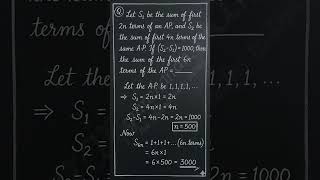 #JEEMains #MathShortcuts #IITJEE #ExamHacks #ArithmeticProgression