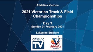🔴 2021 Victorian Track and Field Championships Livestream - Sunday (Weekend 1)