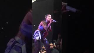 Ariana Grande performing Goodnight n Go in San Jose