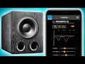 SVS Subwoofer App | Using PARAMETRIC EQ for BETTER BASS