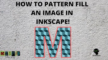 Inkscape How To! How to pattern fill an image!