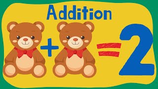 Basic Addition for Kids | Fun Math Learning for Kindergarteners ➕🎉