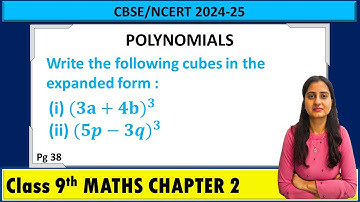 Write the following cubes in the expanded form | Class 9 Maths Chapter 2 Polynomials