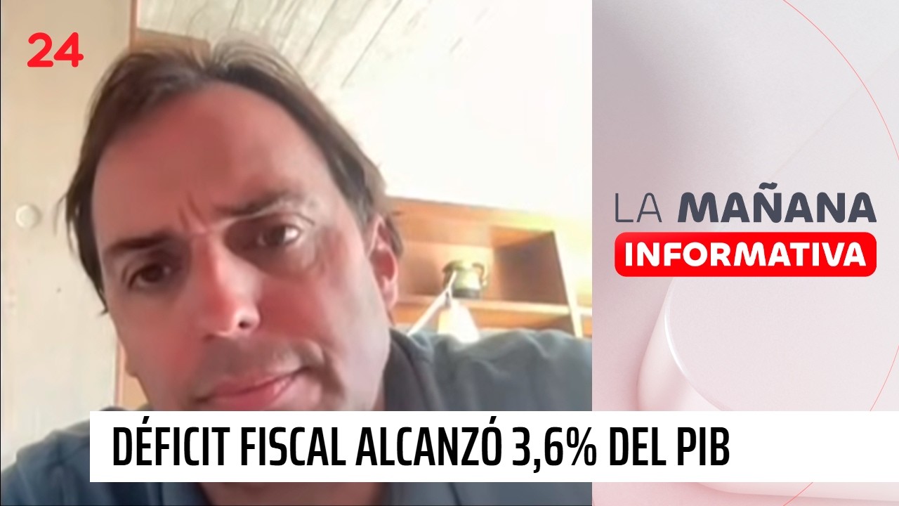 Déficit fiscal estructural alcanzó un 3,6% del PIB en 2025 | 24 Horas TVN Chile