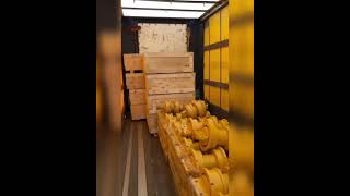 Сьогодні відвантажили запасні частини на бульдозери Т130,Т170 та Вилковий навантажувач Sinomach FD25