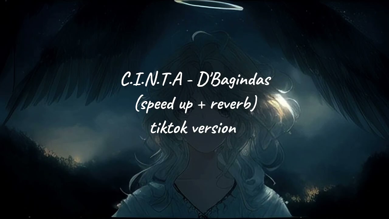 C.I.N.T.A - D'BAGINDAS (speed up + reverb) tiktok version