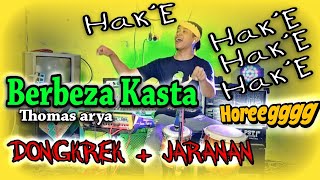 Berbeza Kasta Thomas Arya ( cover ) Dongkrek + Jaranan Yayan jandut.