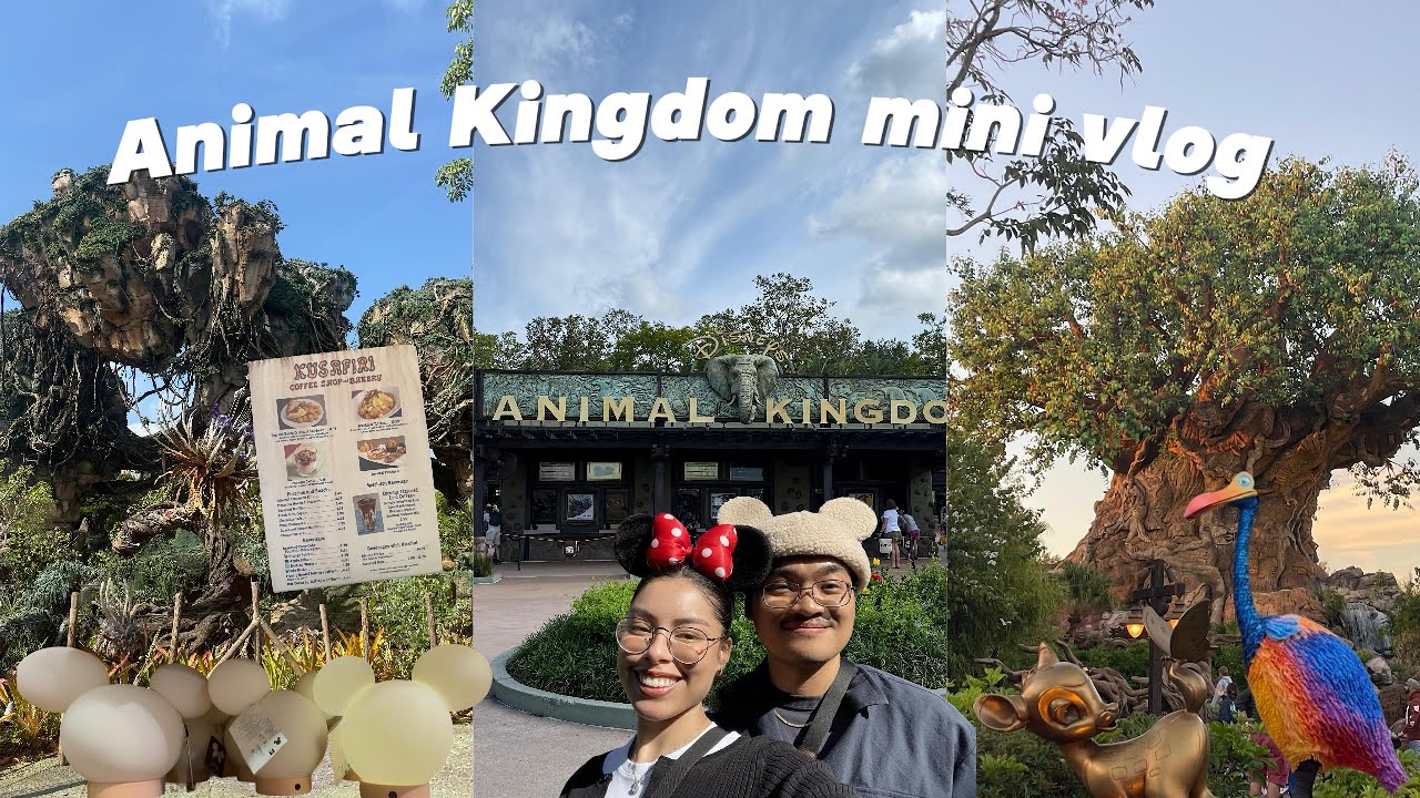 DISNEY VLOG! 🦕 spending the morning at animal kingdom and checking out ...
