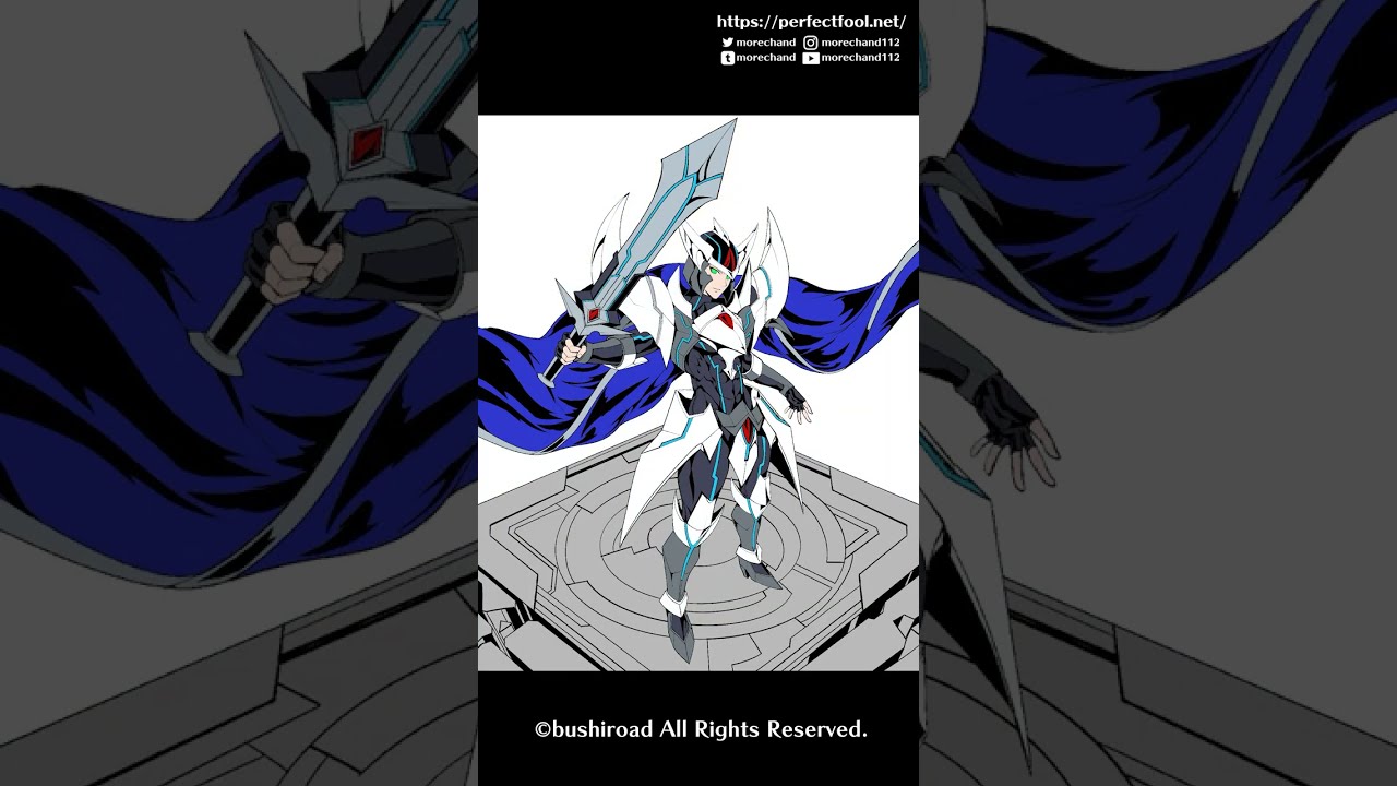 ヴァンガード ZERO PRカード ブラスター・ブレード・エクシード 仕事絵】「ヴァンガードZERO」描き下ろし「ブラスター・ブレード