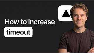 How to Increase Vercel Timeout (Step by Step)