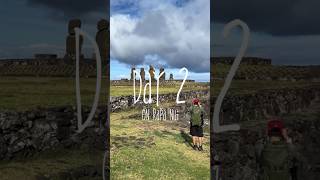 Day 2 of 9 on Easter Island (Rapa Nui) with the Moai Monuments Tour #chile #easterisland #rapanui