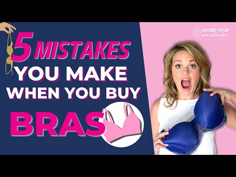 5 Mistakes You Make When You Buy Bras 