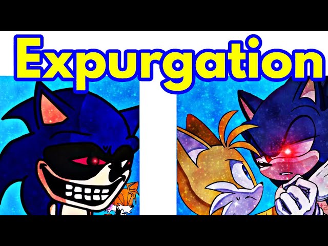 sonic exe and tails sing expurgation [Friday Night Funkin'] [Mods]