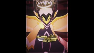 The Dark Lord vs Adam #alanbecker #hazbinhotel #edit #wisedit