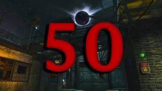FINALLY getting the most unforgiving round 50 in cod zombies..