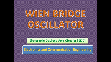Wien Bridge Oscillator