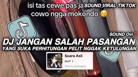 DJ JANGAN SALAH PASANGAN YANG SUKA PERHITUNGAN PELIT NGGAK KETULUNGAN VIRAL TIKTOK 2025