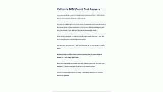 California DMV Permit Test Questions  Answers 2023 AGRADED 100VERIFIED97