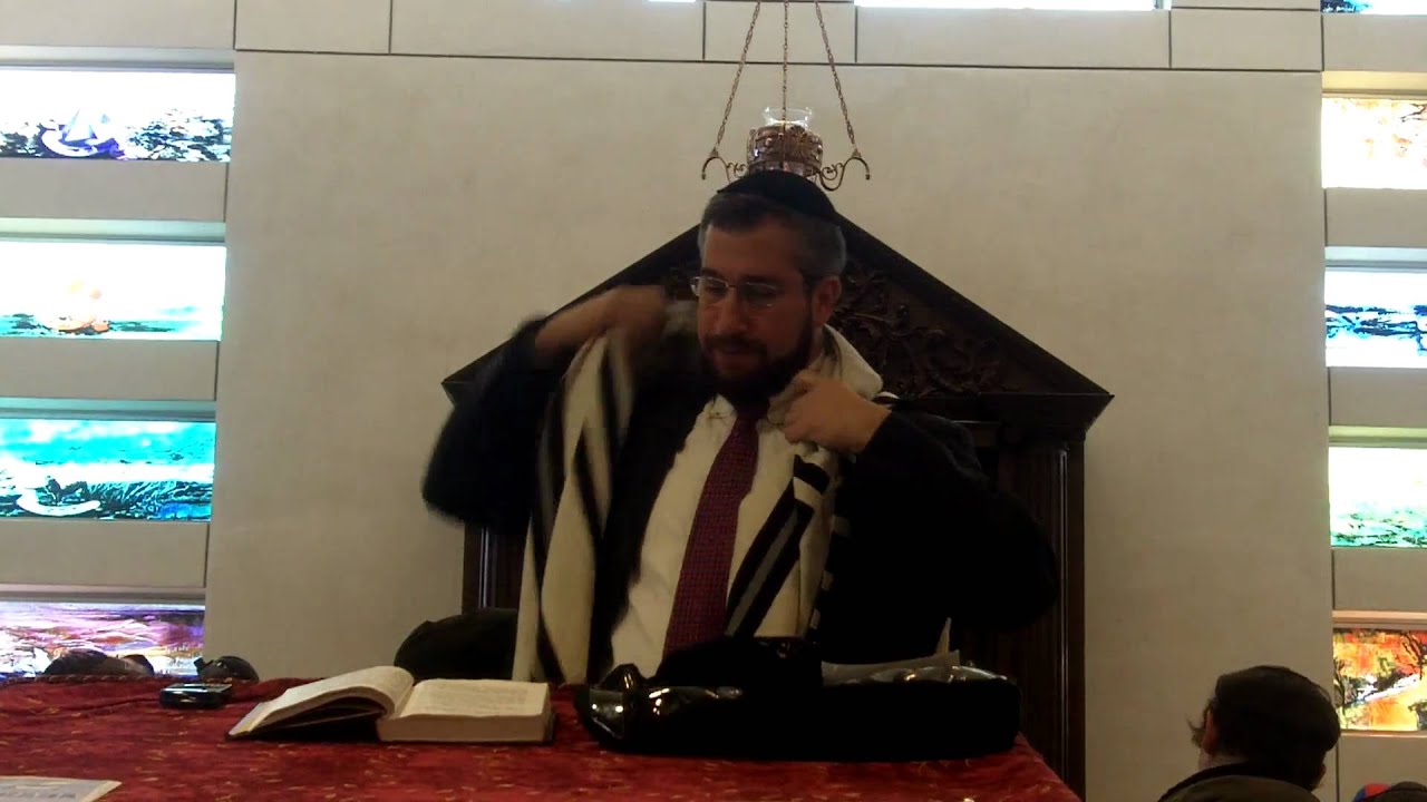 Rabbi Kaminetsky Introduces Mayor of Itamar 3-28-11