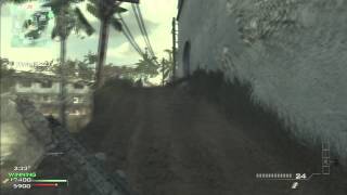 Amazing Throwing Knife Across Map GWK Mission (MW3)