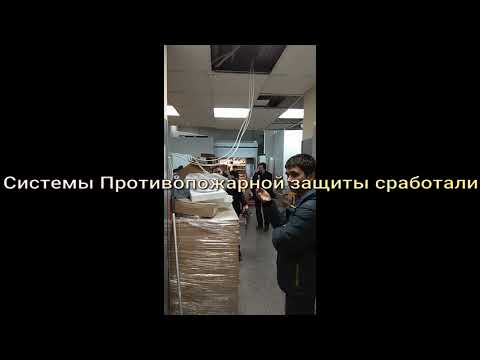 Проверка работоспособности систем противопожарной защиты в магазине, 2018 год