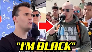 YOU AREN'T BLACK! WOKE Liberal Gets DESTROYED By Charlie Kirk