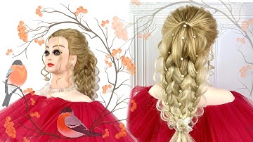 #0118. Hướng Dẫn Tết Tóc Đẹp Dành Cho Các Bạn Gái Tóc Dài #ngọcuyênn #tếttóc #búitóc